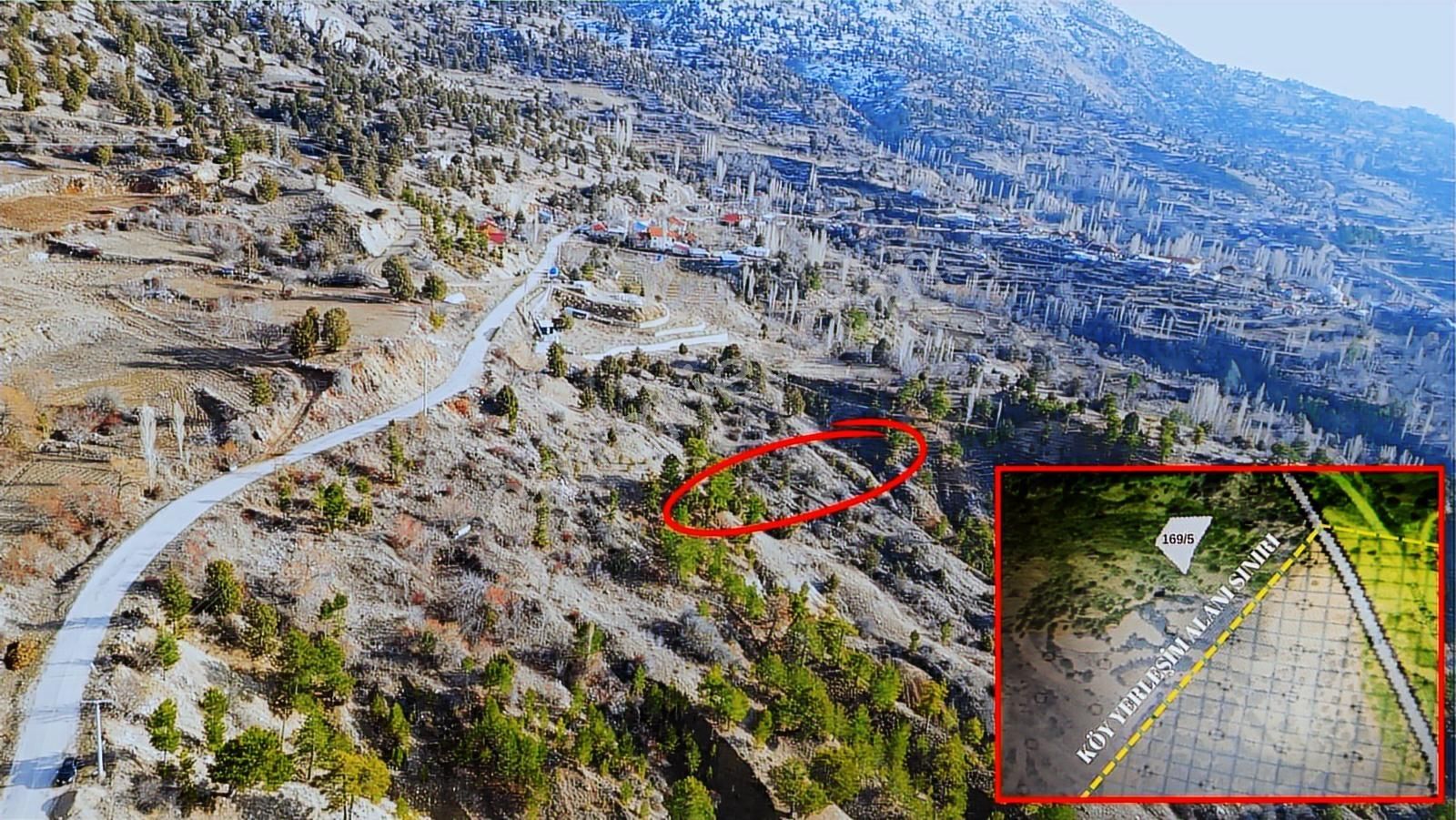 Fethiye'ye 63 Km Uzaklıkta Köy Yerleşim Sınırında 990 M2 Tarla - Görsel 10
