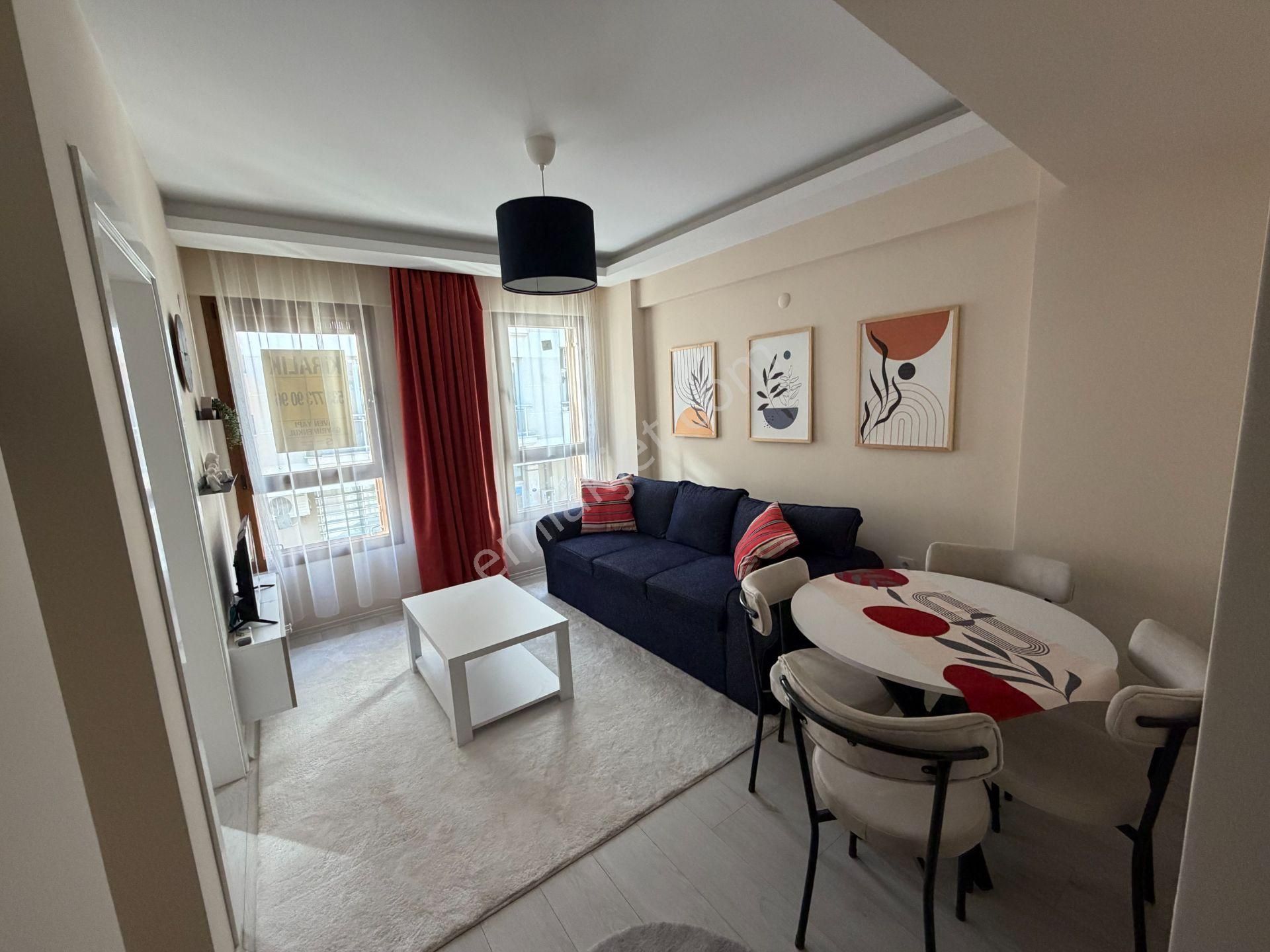 Buca Turyap'tan Merkezi Yerde Sıfır, Lüx 1+1 Eşyalı Daire - Görsel 26