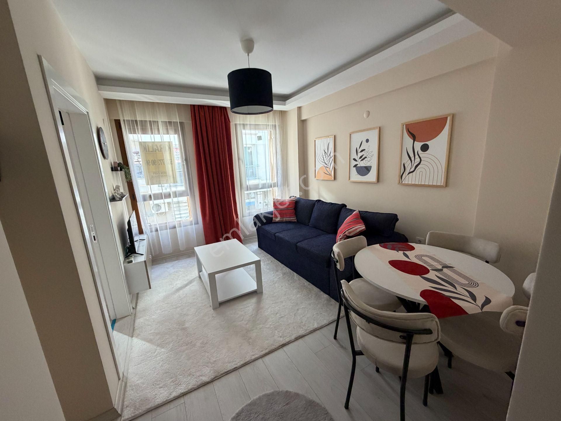 Buca Turyap'tan Merkezi Yerde Sıfır, Lüx 1+1 Eşyalı Daire - Görsel 27