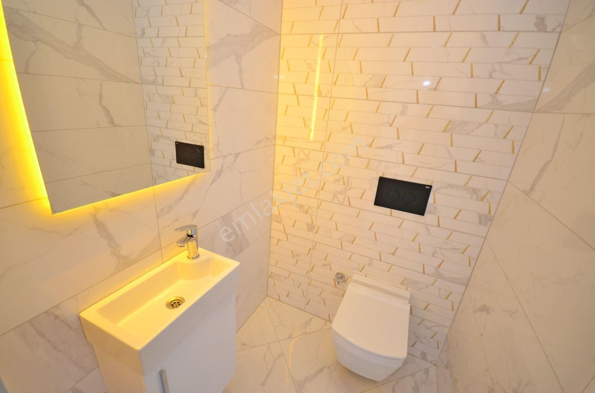 Alanya Oba’da Kale Manzaralı Full Eşyalı 2+1 Dubleks Daire - Görsel 14