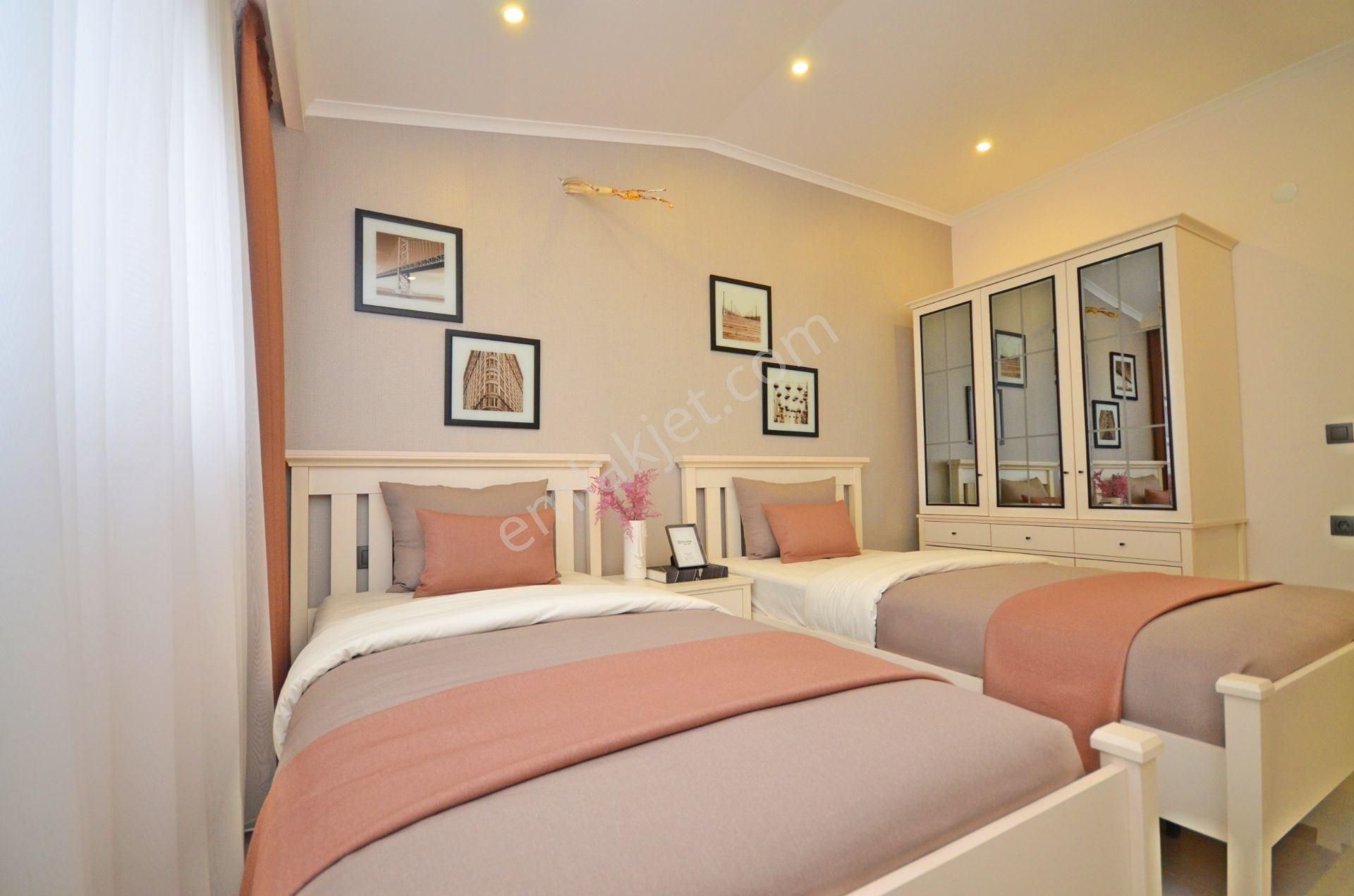 Alanya Oba’da Kale Manzaralı Full Eşyalı 2+1 Dubleks Daire - Görsel 12