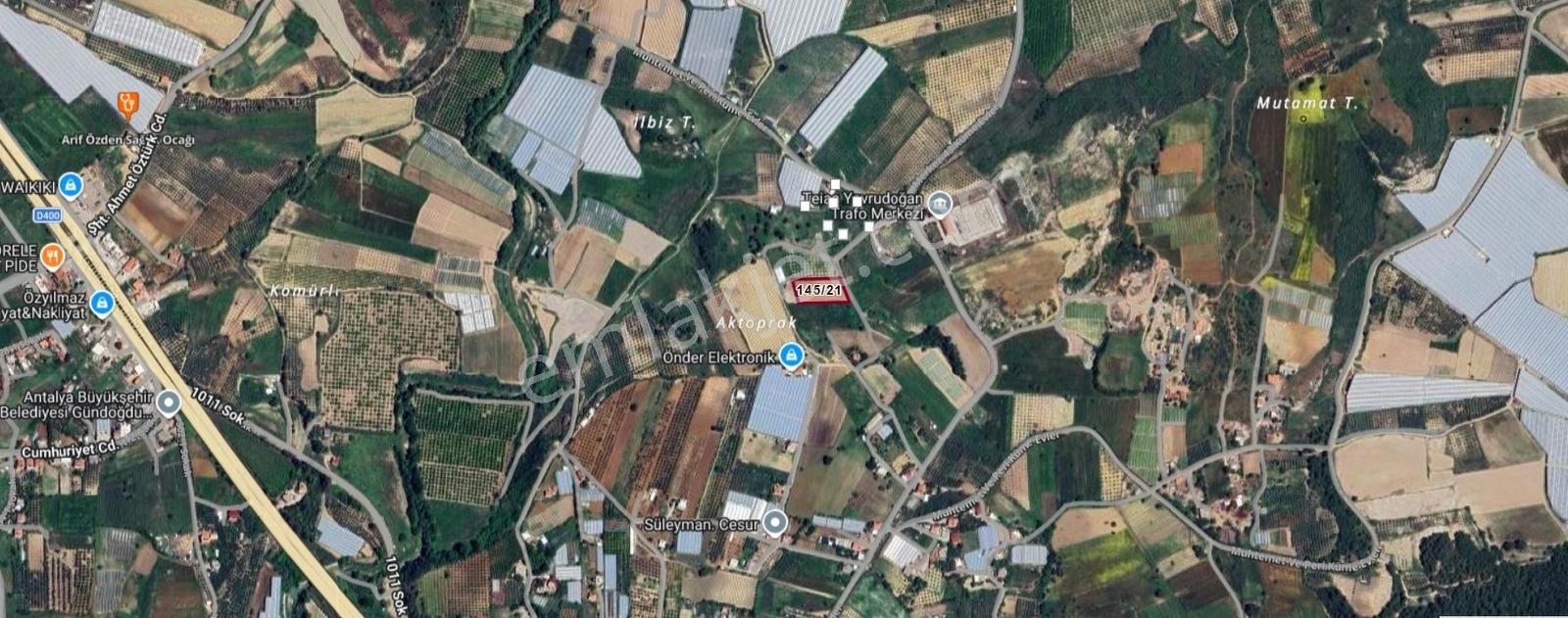 Manavgat Yavrudoğan Mahallesi Satılık Tek Tapu 3500 M2 Tarla - Görsel 5