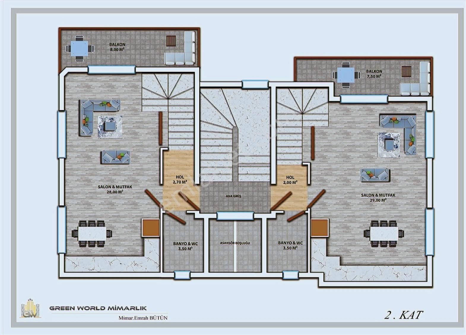 Ayb Gayrimenkulden Karamuar Mahallesinde Satılık 2+1 Daire - Görsel 13