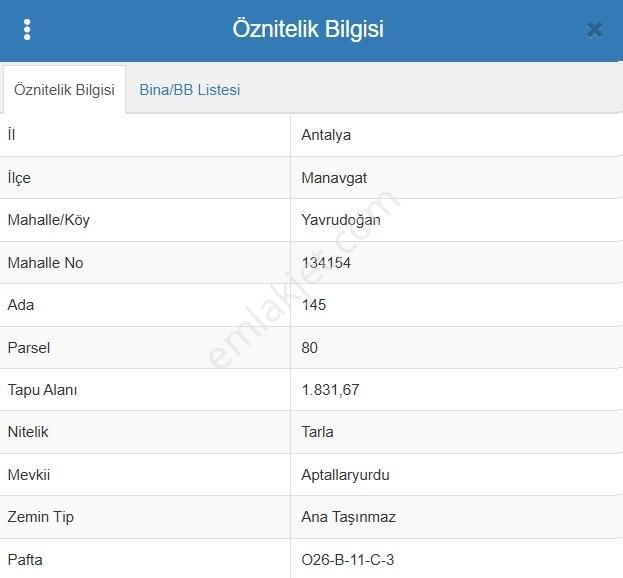 Manavgat Yavrudoğan Mahallesi Satılık Tek Tapu 9600 M2 Tarla - Görsel 9