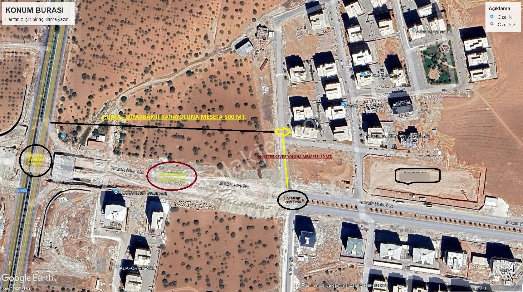 Sahibinden Satılık 180 M2 50 Mt Çevre Yolunda Mesire Yakınında - Görsel 7