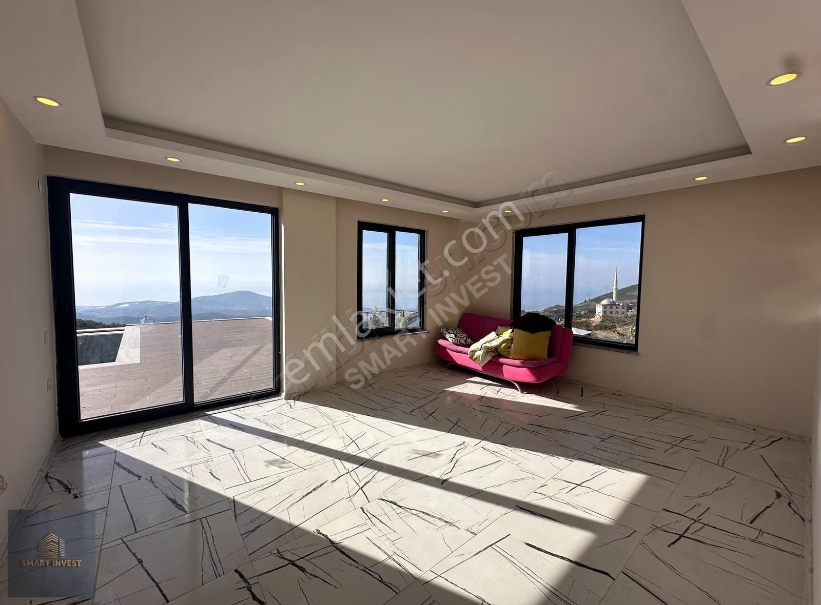 Satılık 3+1 Ayrı Mutfaklı, Deniz Manzarlı, Müstakil Villa - Görsel 4