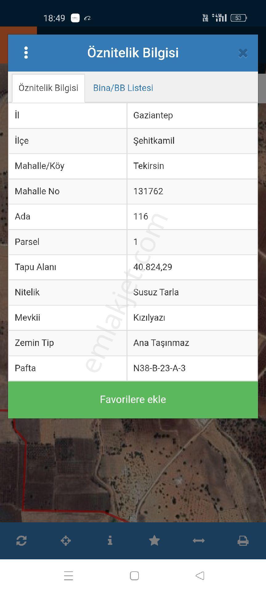 Akyol Gayrimenkul Den Satılık Tekirsinde Kadastro Yoluna Sıfır Ciflik Yeri - Görsel 14