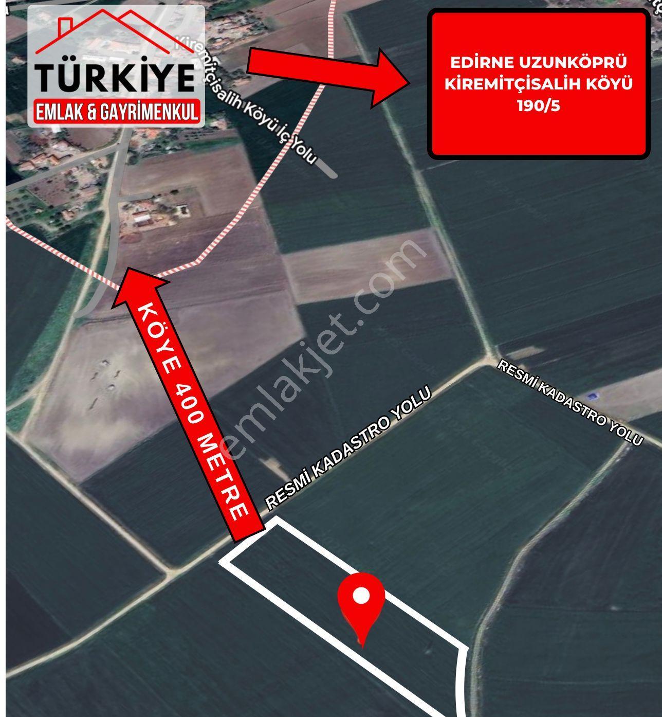 Edirne Uzunköprü Kiremitçisalih 1021m2 Yatırımlık Kupon Arsa - Görsel 3