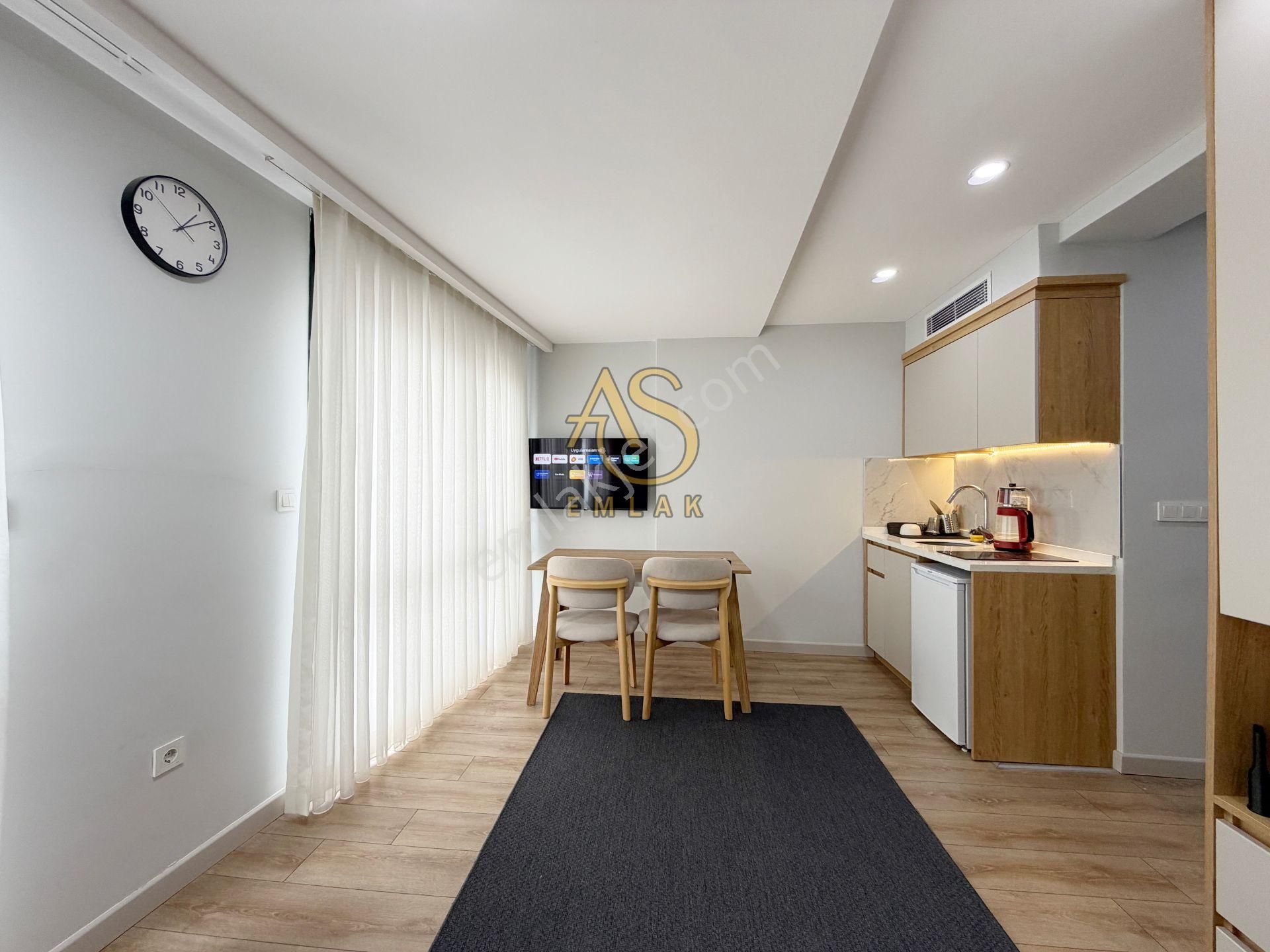 As Emlak'tan 1+0 Tam Merkezde Full Eşyalı Yeni Binada Lüx Stüdyo - Görsel 14