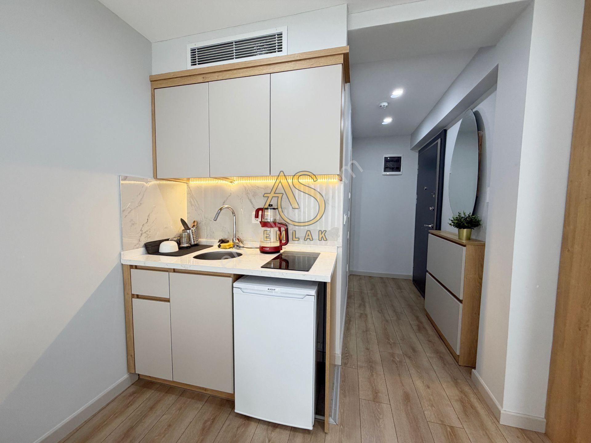 As Emlak'tan 1+0 Tam Merkezde Full Eşyalı Yeni Binada Lüx Stüdyo - Görsel 3