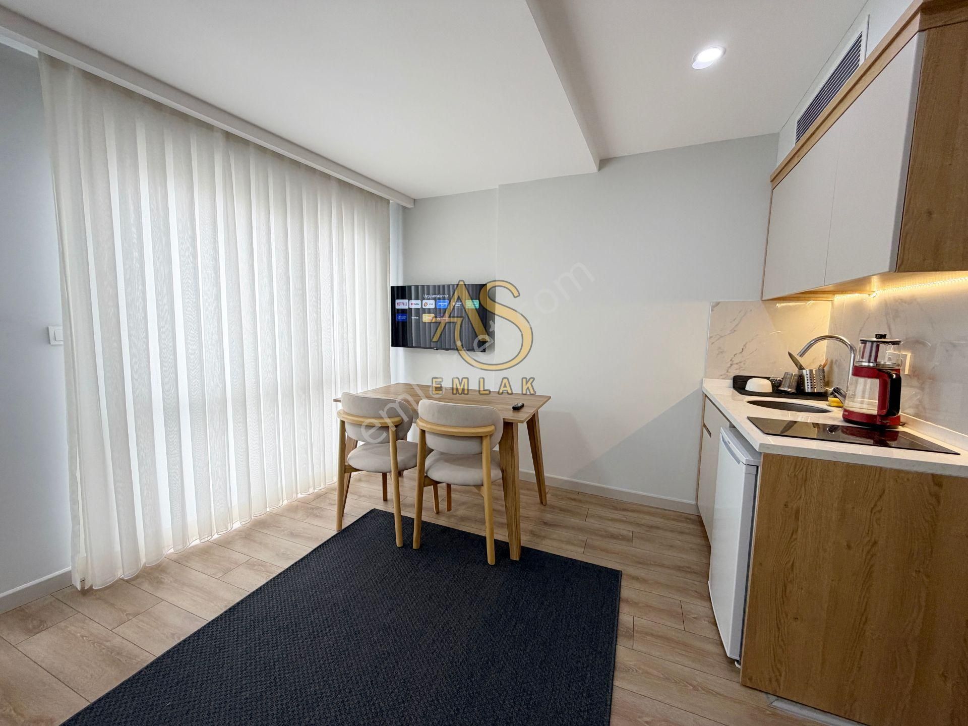 As Emlak'tan 1+0 Tam Merkezde Full Eşyalı Yeni Binada Lüx Stüdyo - Görsel 7