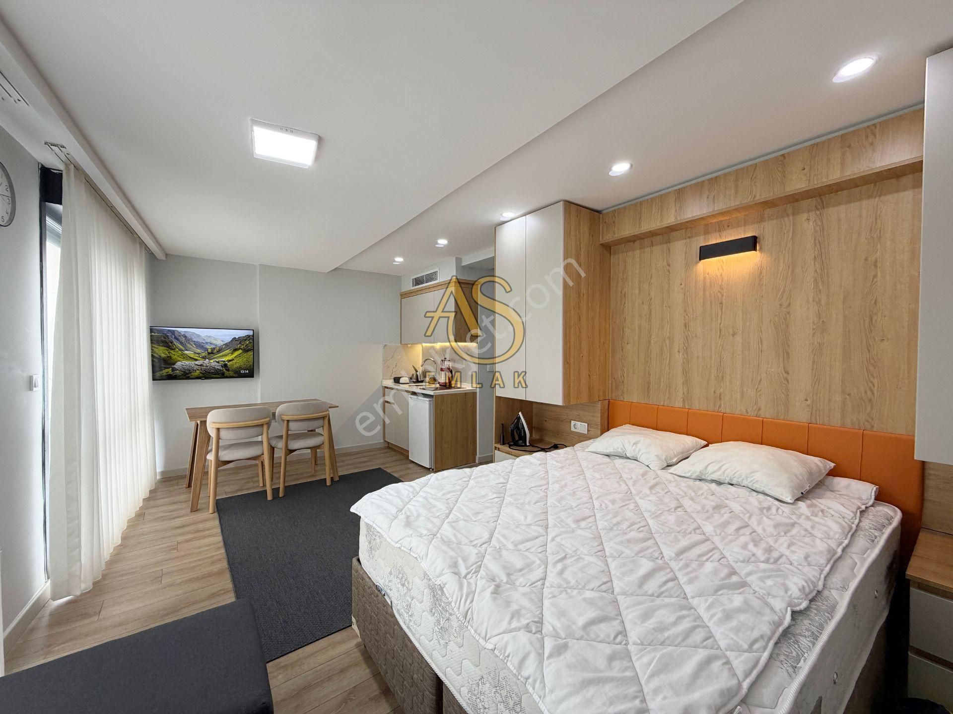 As Emlak'tan 1+0 Tam Merkezde Full Eşyalı Yeni Binada Lüx Stüdyo - Görsel 6