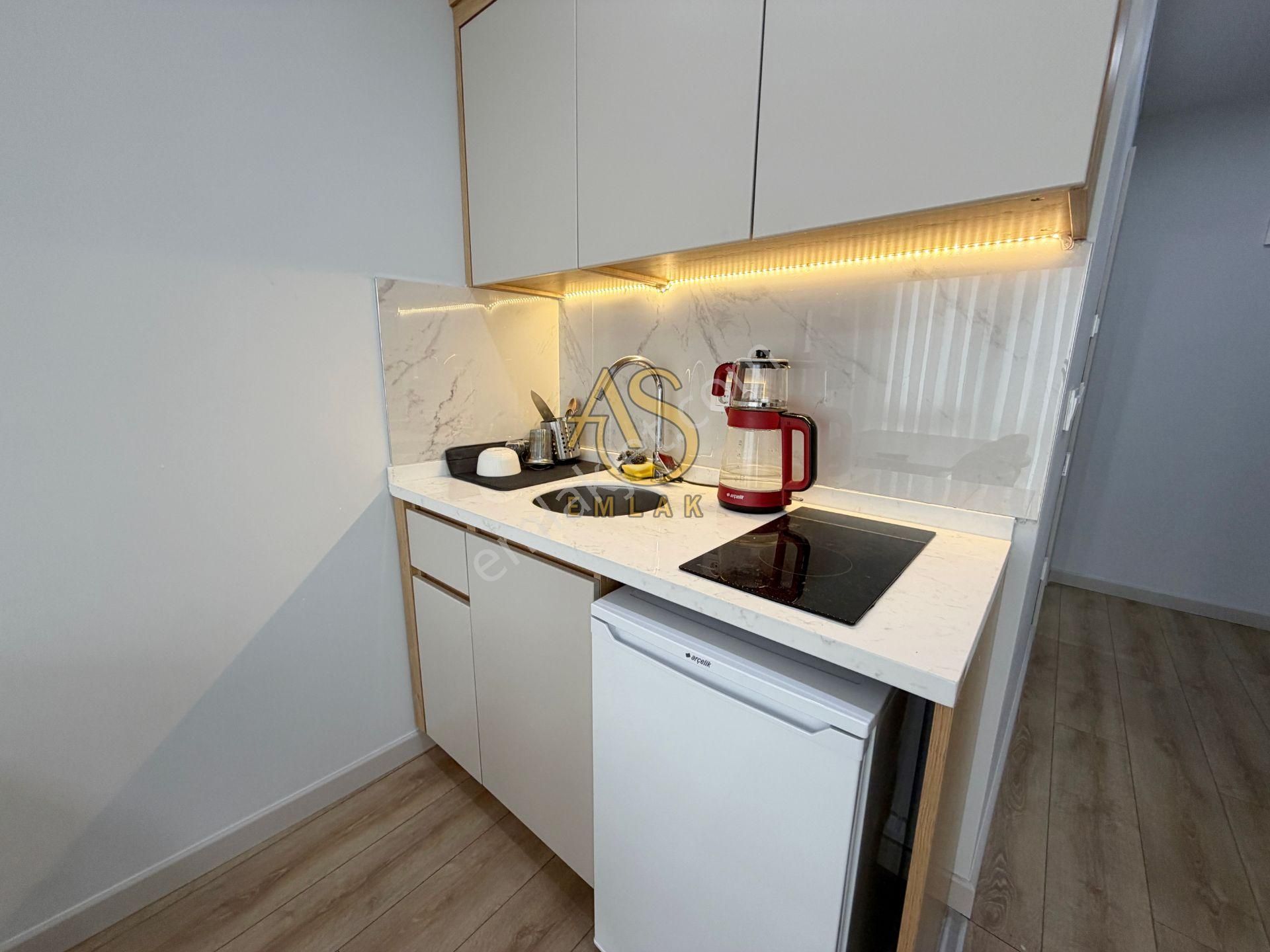 As Emlak'tan 1+0 Tam Merkezde Full Eşyalı Yeni Binada Lüx Stüdyo - Görsel 15