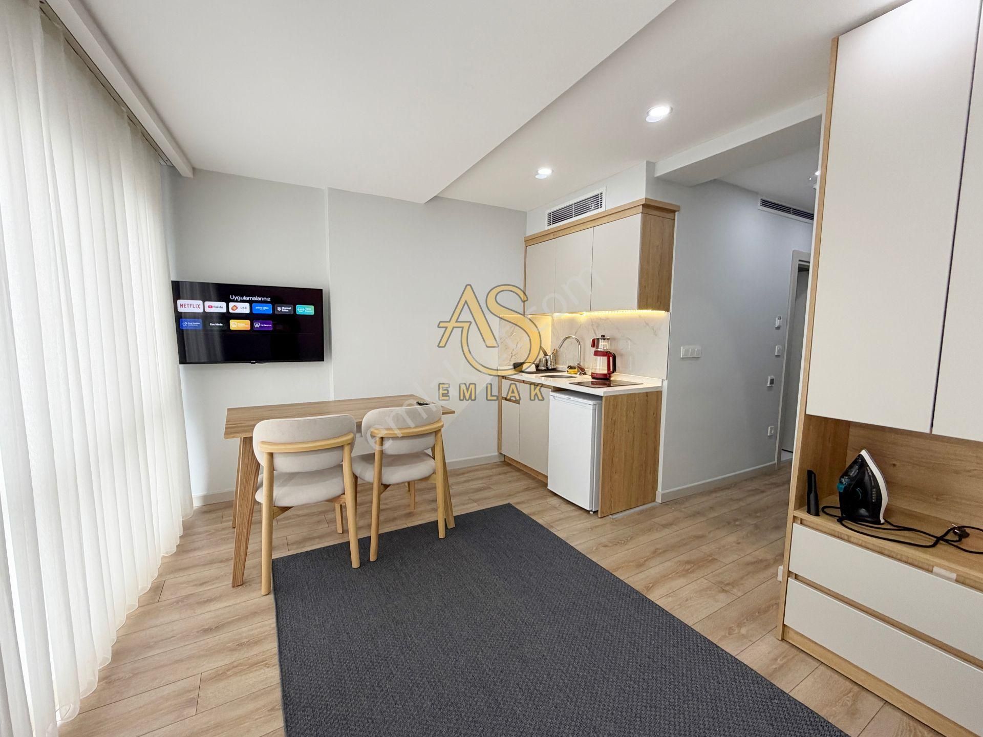 As Emlak'tan 1+0 Tam Merkezde Full Eşyalı Yeni Binada Lüx Stüdyo - Görsel 20