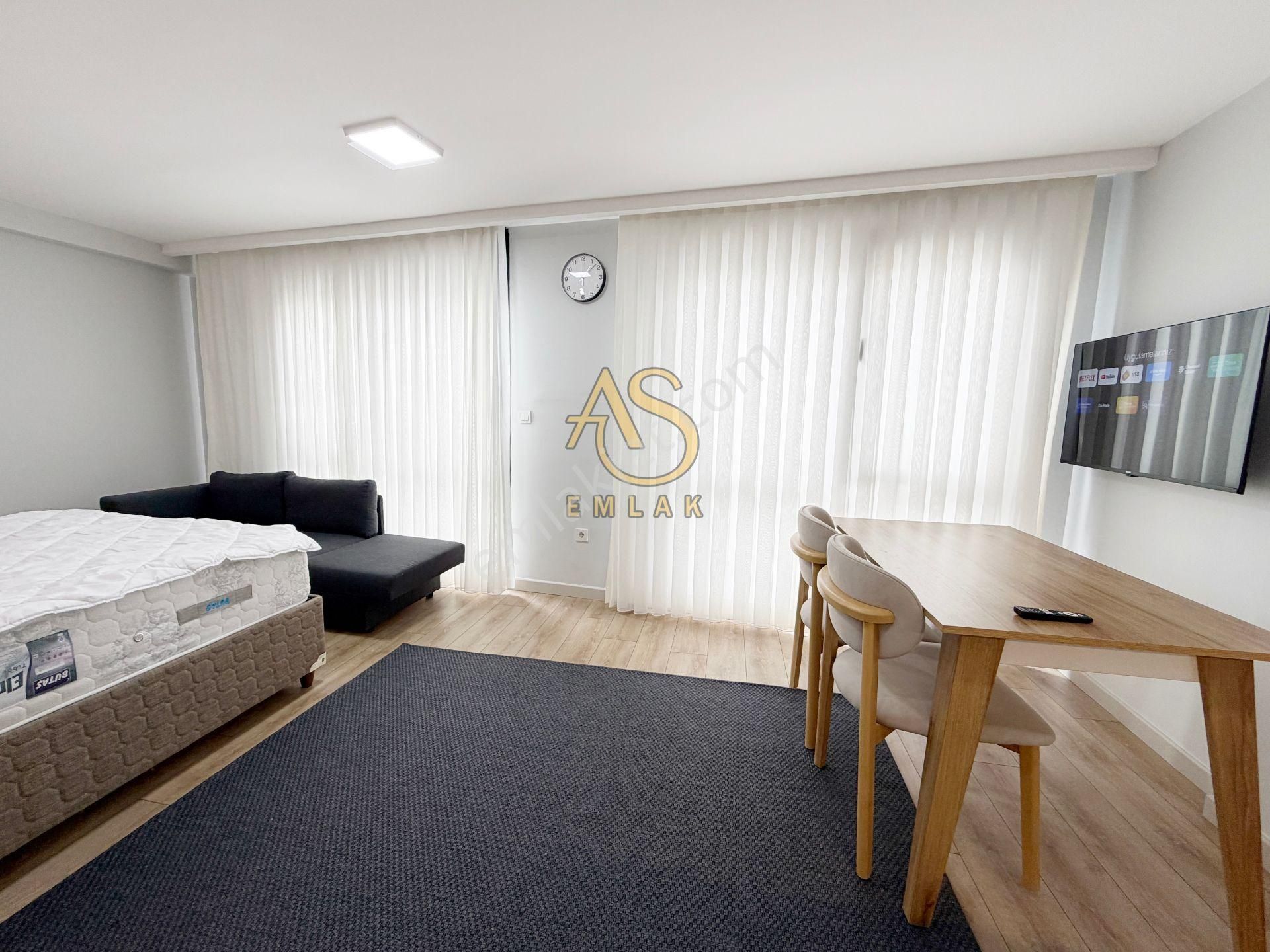 As Emlak'tan 1+0 Tam Merkezde Full Eşyalı Yeni Binada Lüx Stüdyo - Görsel 4