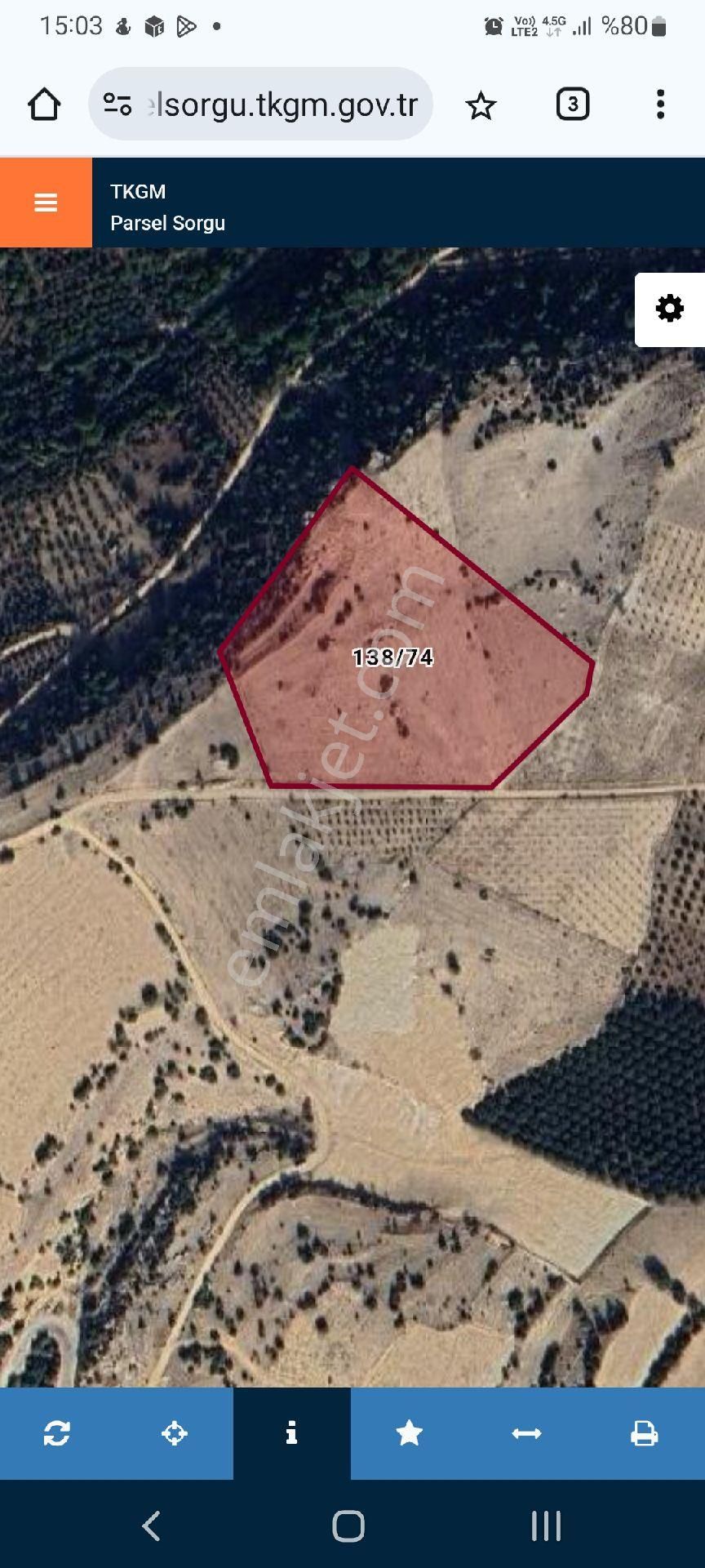 Hacınuhluda Acil Satlık Tarla