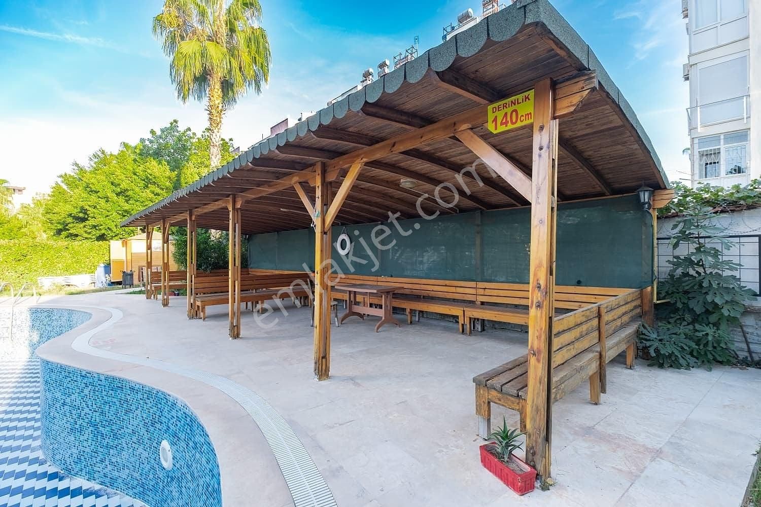 Lara Çağlayanda Deniz Manzaralı 5+1 Dubleks Daire | Tekce - Görsel 16