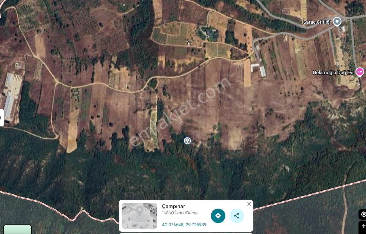 ''bursa, İznik & Çampınar 8.616 M² Yatırımlık Parsel'' - Görsel 4