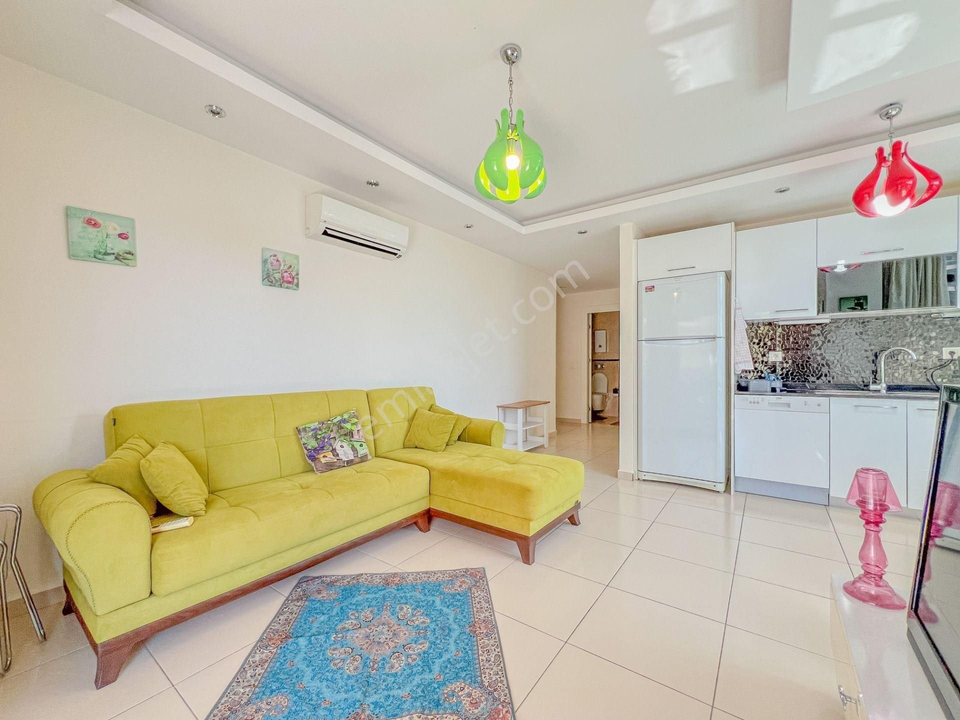 Alanya Kestel’de Denize 200 M, Güney-batı Cepheli 1+1 Eşyalı Daire - Görsel 6