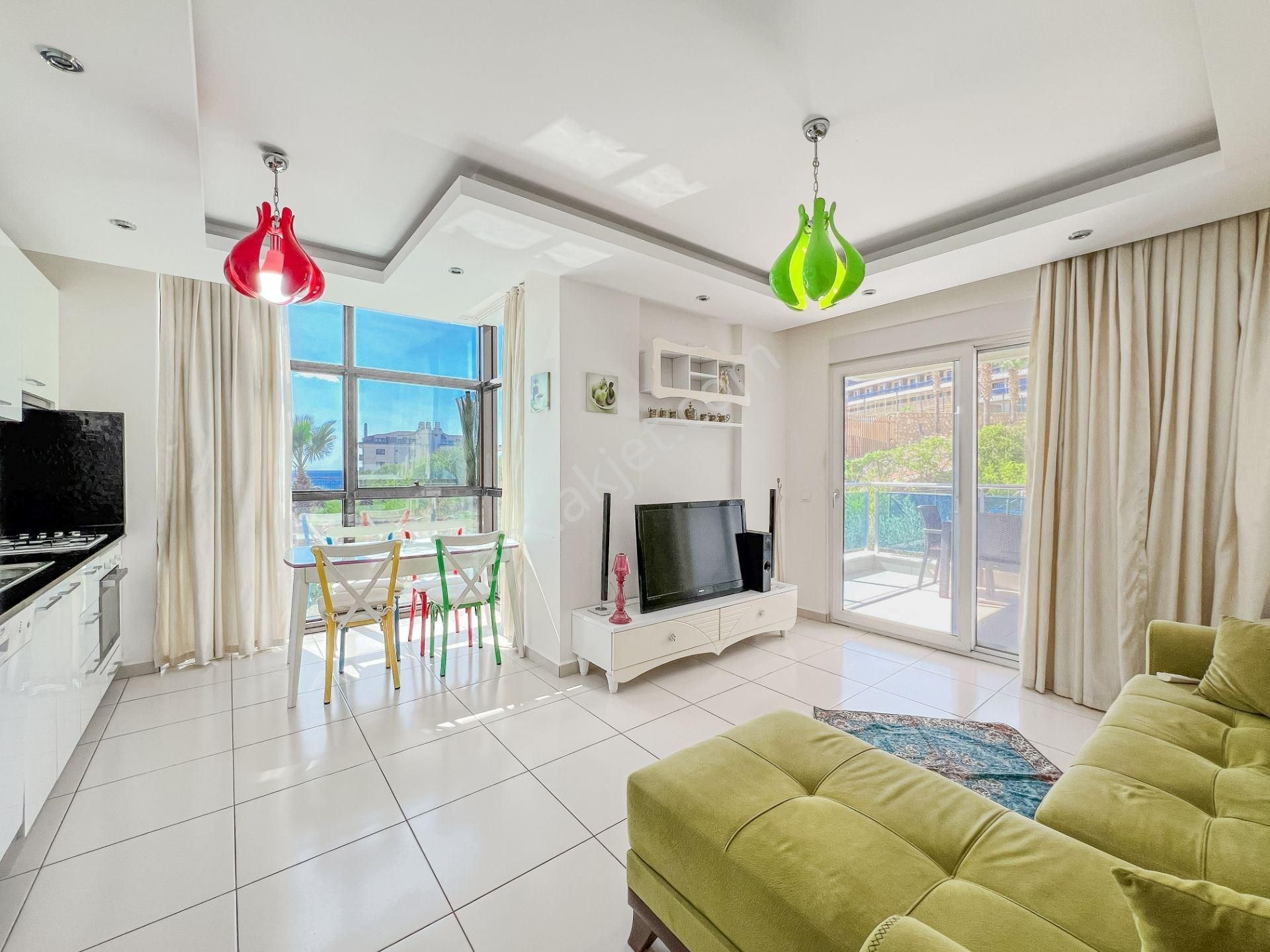 Alanya Kestel’de Denize 200 M, Güney-batı Cepheli 1+1 Eşyalı Daire - Görsel 4