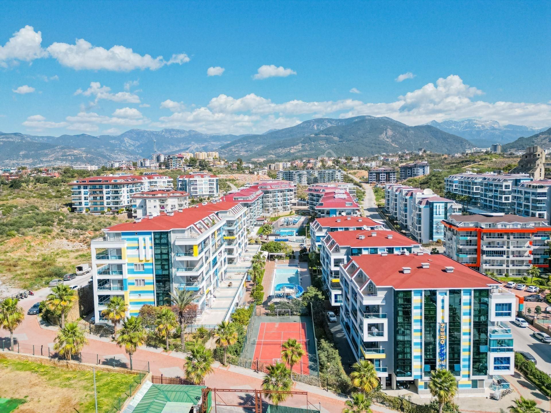 Alanya Kestel’de Denize 200 M, Güney-batı Cepheli 1+1 Eşyalı Daire - Görsel 2