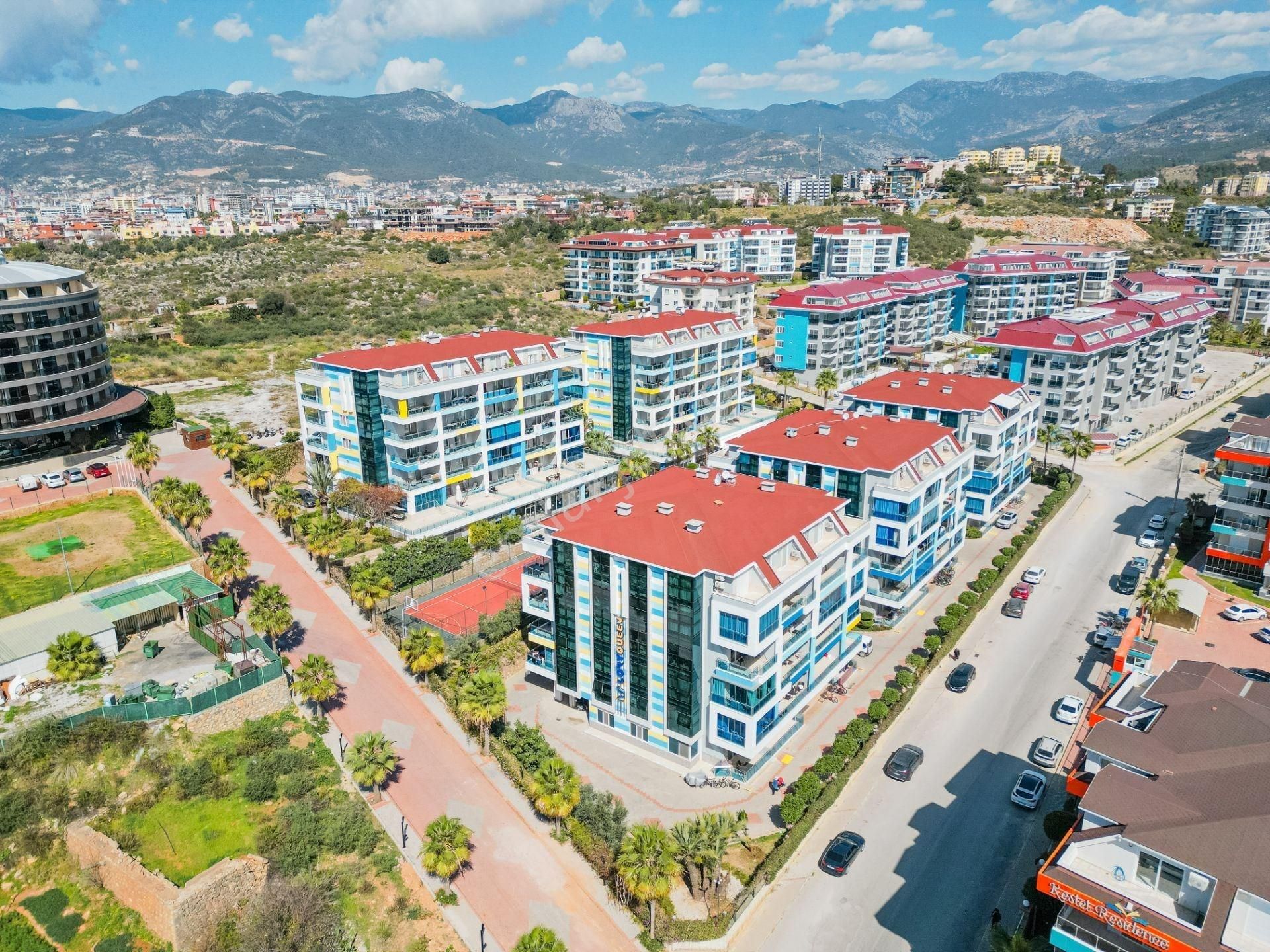 Alanya Kestel’de Denize 200 M, Güney-batı Cepheli 1+1 Eşyalı Daire - Görsel 3