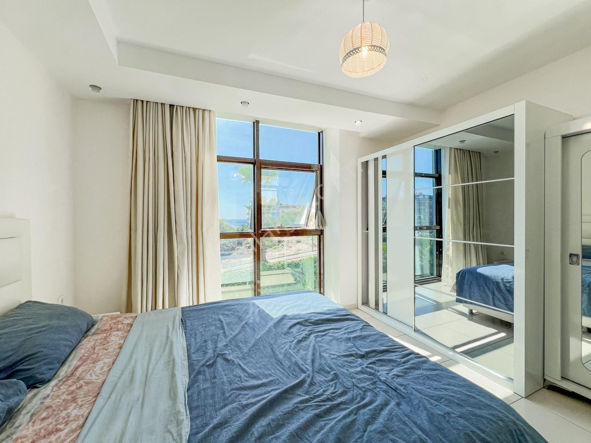 Alanya Kestel’de Denize 200 M, Güney-batı Cepheli 1+1 Eşyalı Daire - Görsel 13