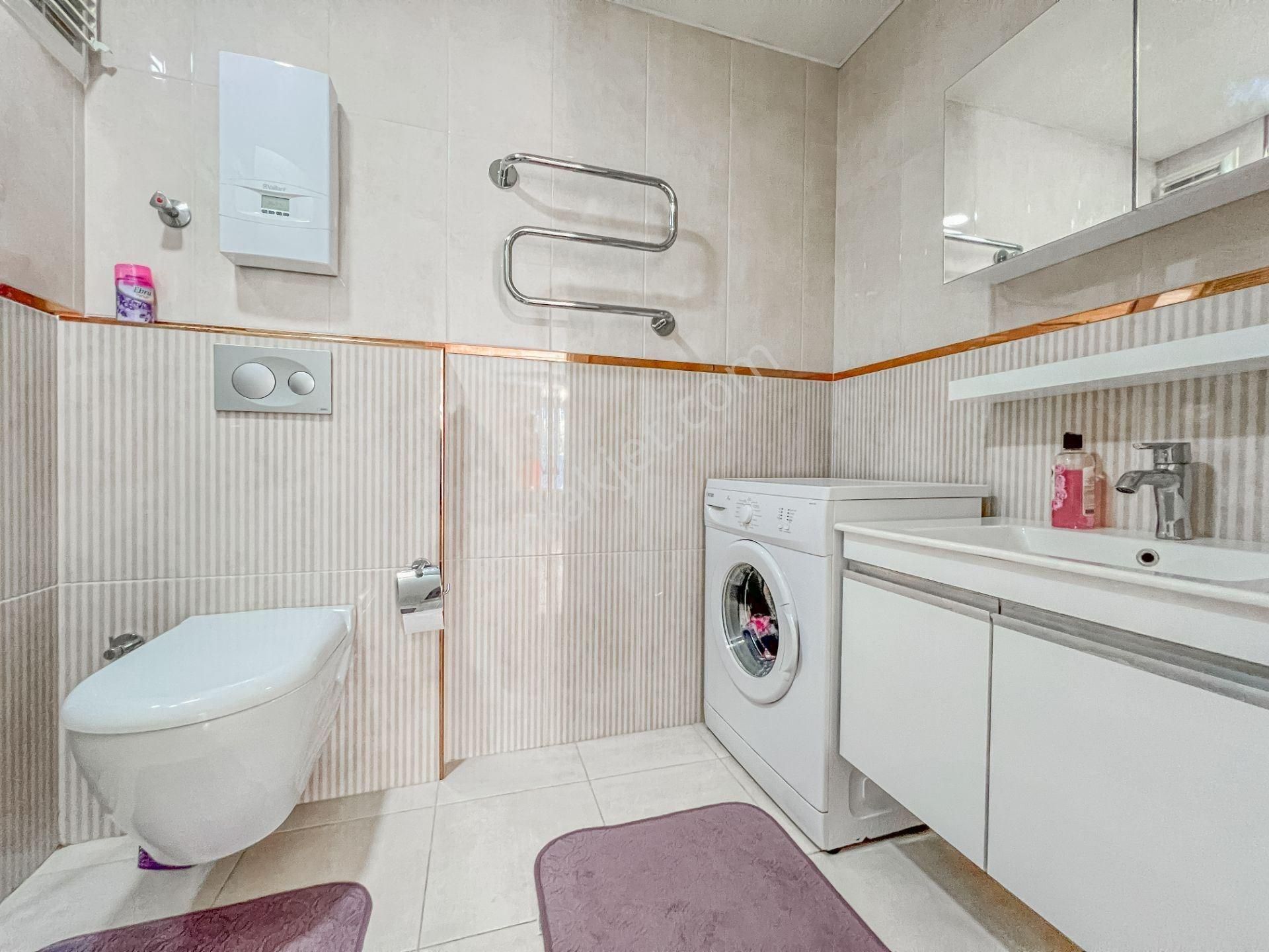Alanya Kestel’de Denize 200 M, Güney-batı Cepheli 1+1 Eşyalı Daire - Görsel 14