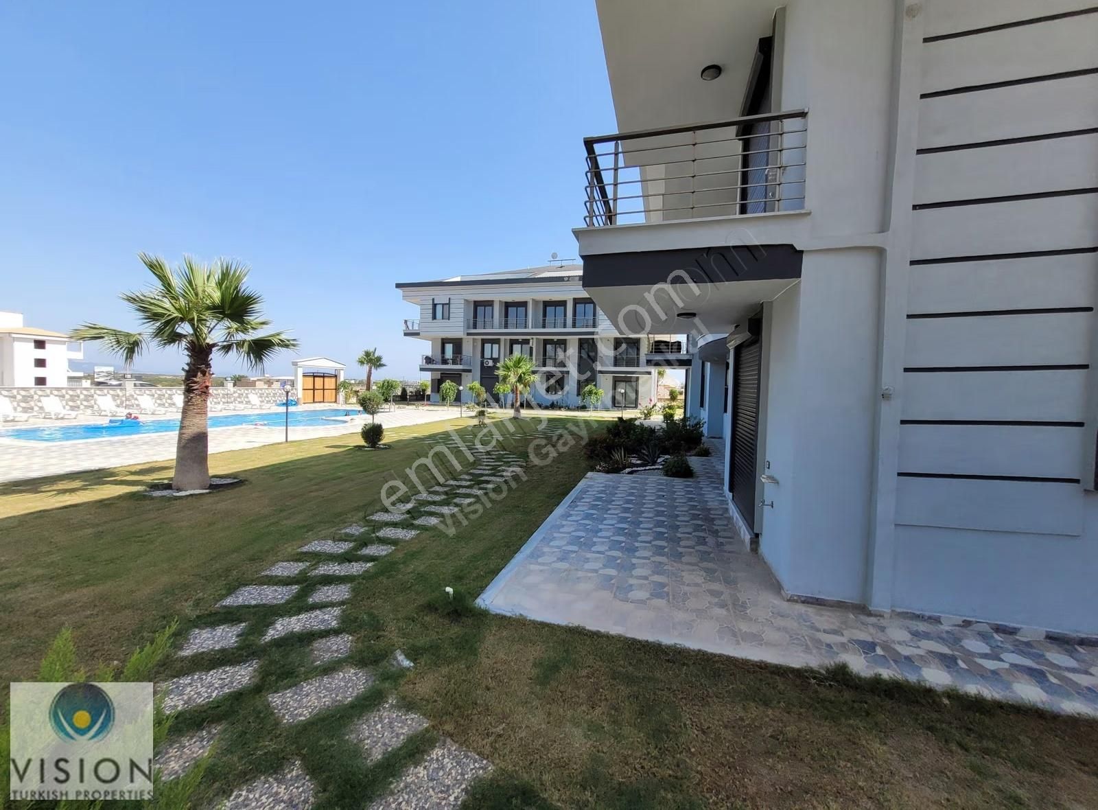 Didim Cumhuriyette Havuzlu Sitede Satılık 3+1 Dubleks - Görsel 21