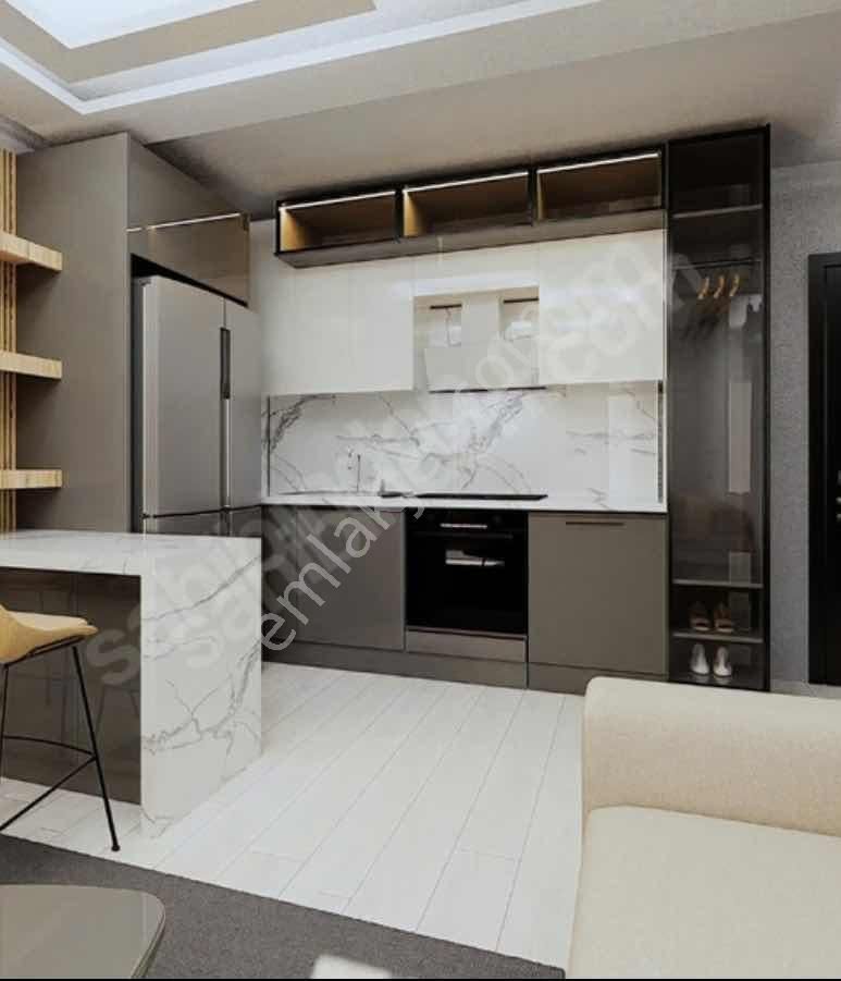 Esenboğa Mah'de Caddede Full Yapılı Lüx Satılık Rezidans Daire