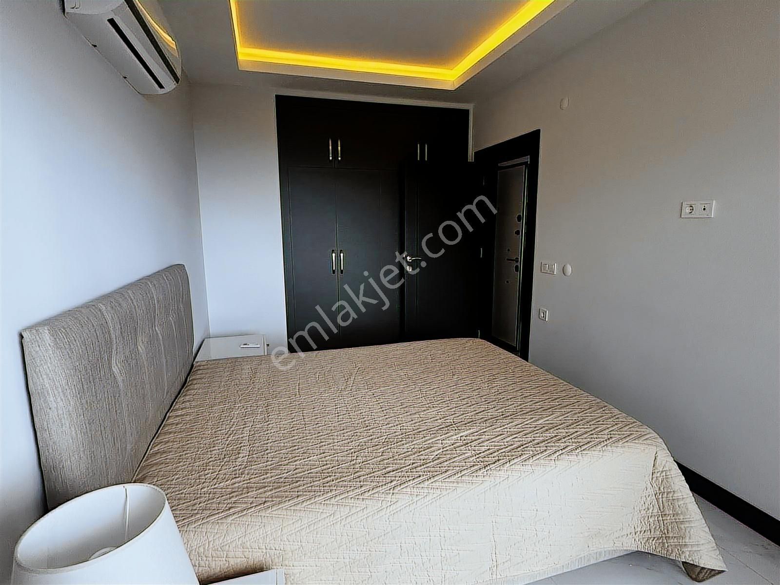 Satılık 1+1 Eşyalı Daire Deniz Manzaralı Cıty Renata - Görsel 16