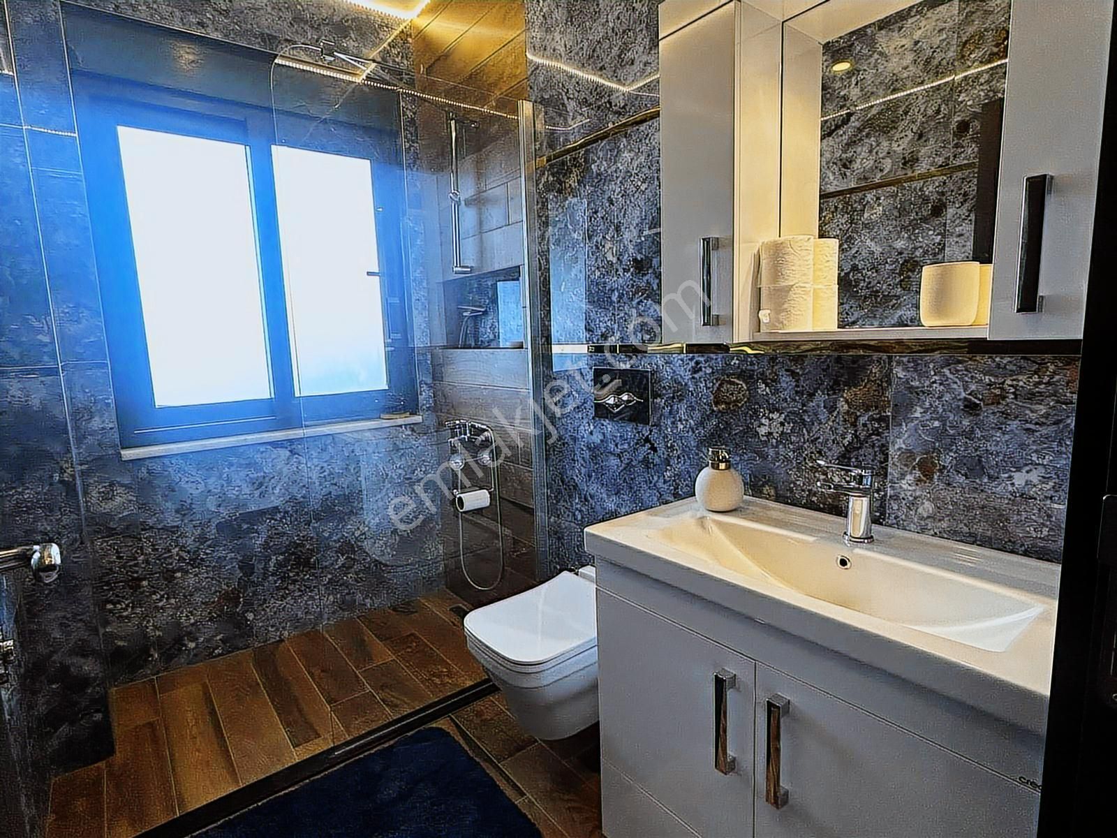 Satılık 1+1 Eşyalı Daire Deniz Manzaralı Cıty Renata - Görsel 17