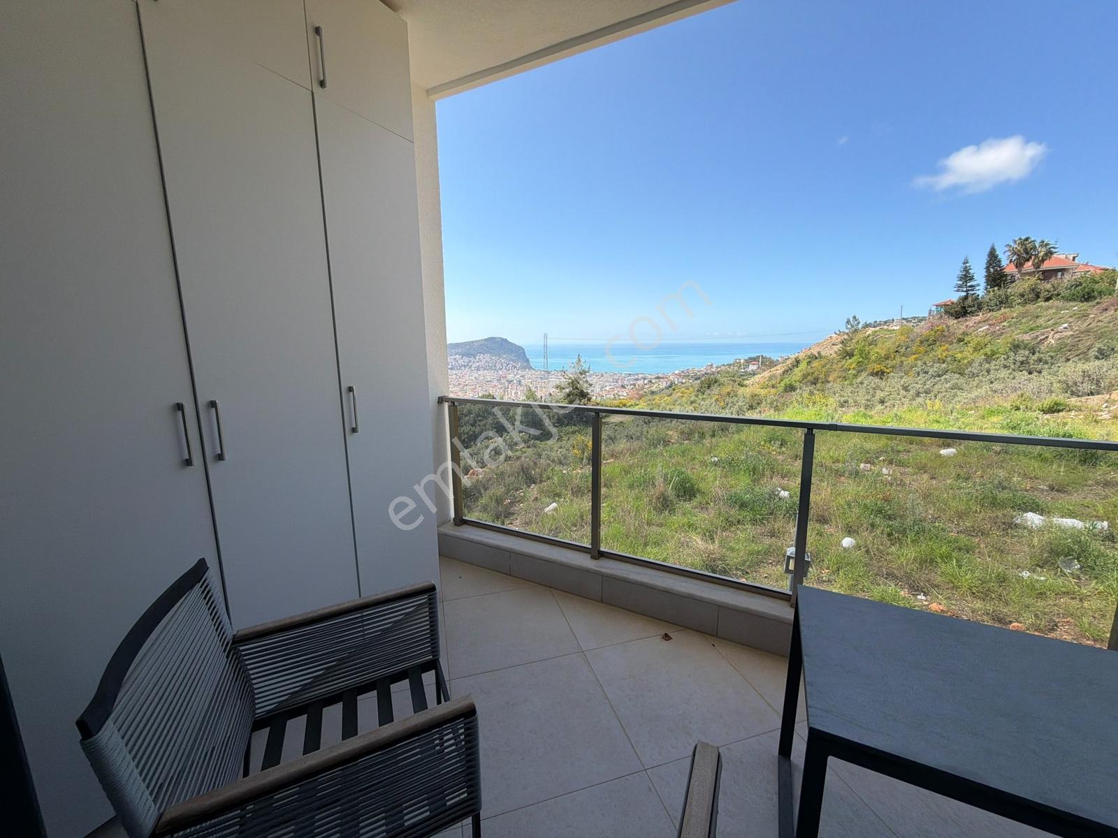 Satılık 1+1 Eşyalı Daire Deniz Manzaralı Cıty Renata - Görsel 30