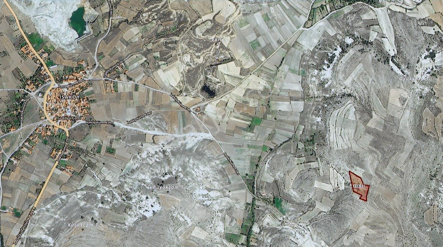 İsaköyde Yol Kenarı Tarıma Hayvancılığa Uygun 9.616 M2 Tarla - Görsel 3