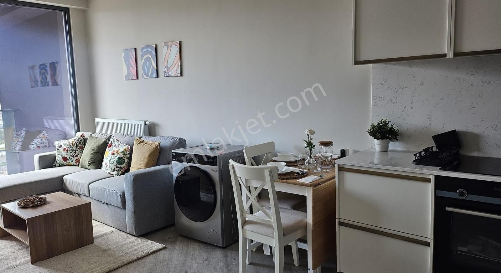 Allsancak Sitesi Büyük Tip Eşyalı 1+1 Satılık Daire - Görsel 7