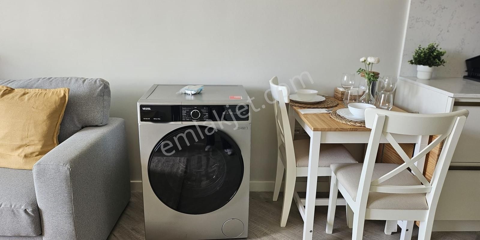 Allsancak Sitesi Büyük Tip Eşyalı 1+1 Satılık Daire - Görsel 10