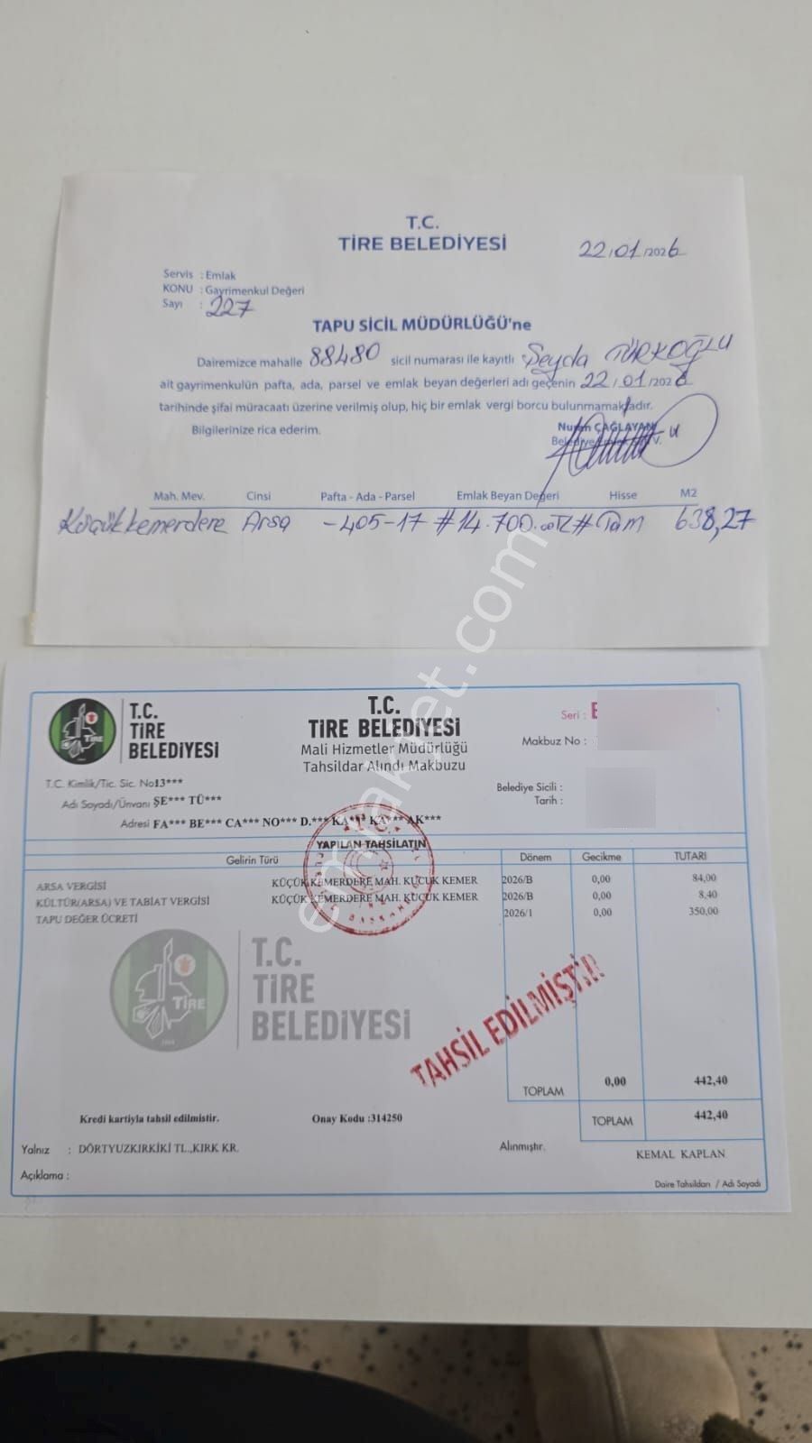 Tire Küçükkemerdere'de Yatırımlık 638 M² Konut İmarlı Arsa, Ana Yola Yak İmarlı Arsa, Ana Yola Yakın - Görsel 10