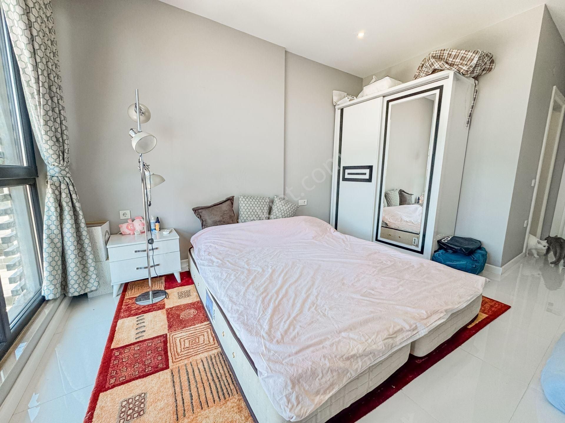 Alanya Güllerpinarı’nda| Eşyalı 2+1 Dubleks | Deniz Manzaralı Satılık Daire - Görsel 12