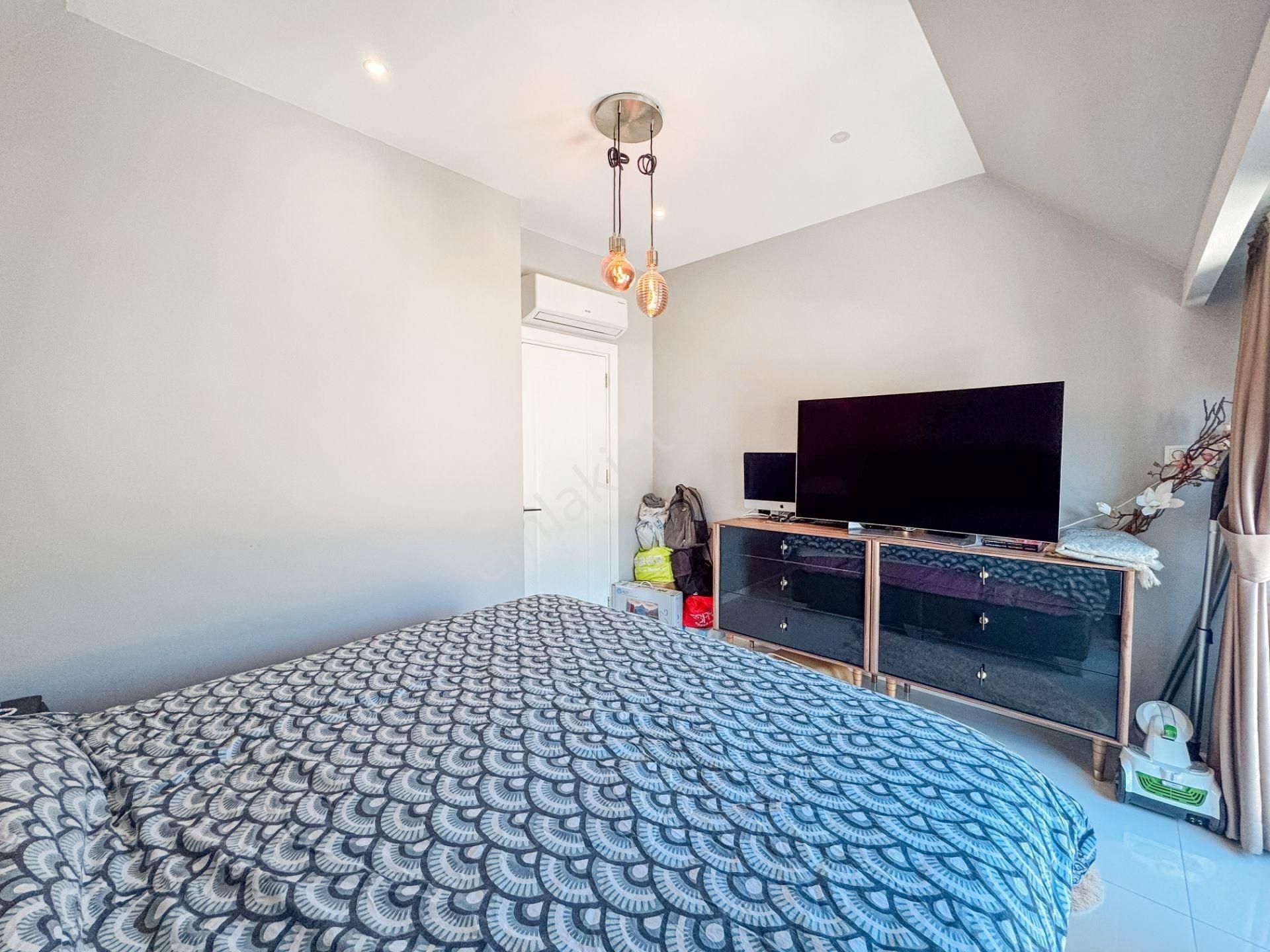 Alanya Güllerpinarı’nda| Eşyalı 2+1 Dubleks | Deniz Manzaralı Satılık Daire - Görsel 9