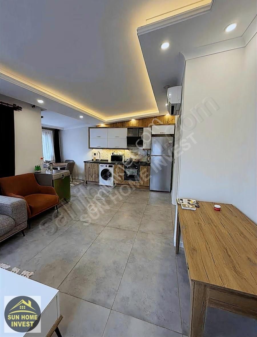 Denize 300m Eşyalı Doğal Gazlı Satılık 1+1 Daire - Görsel 2