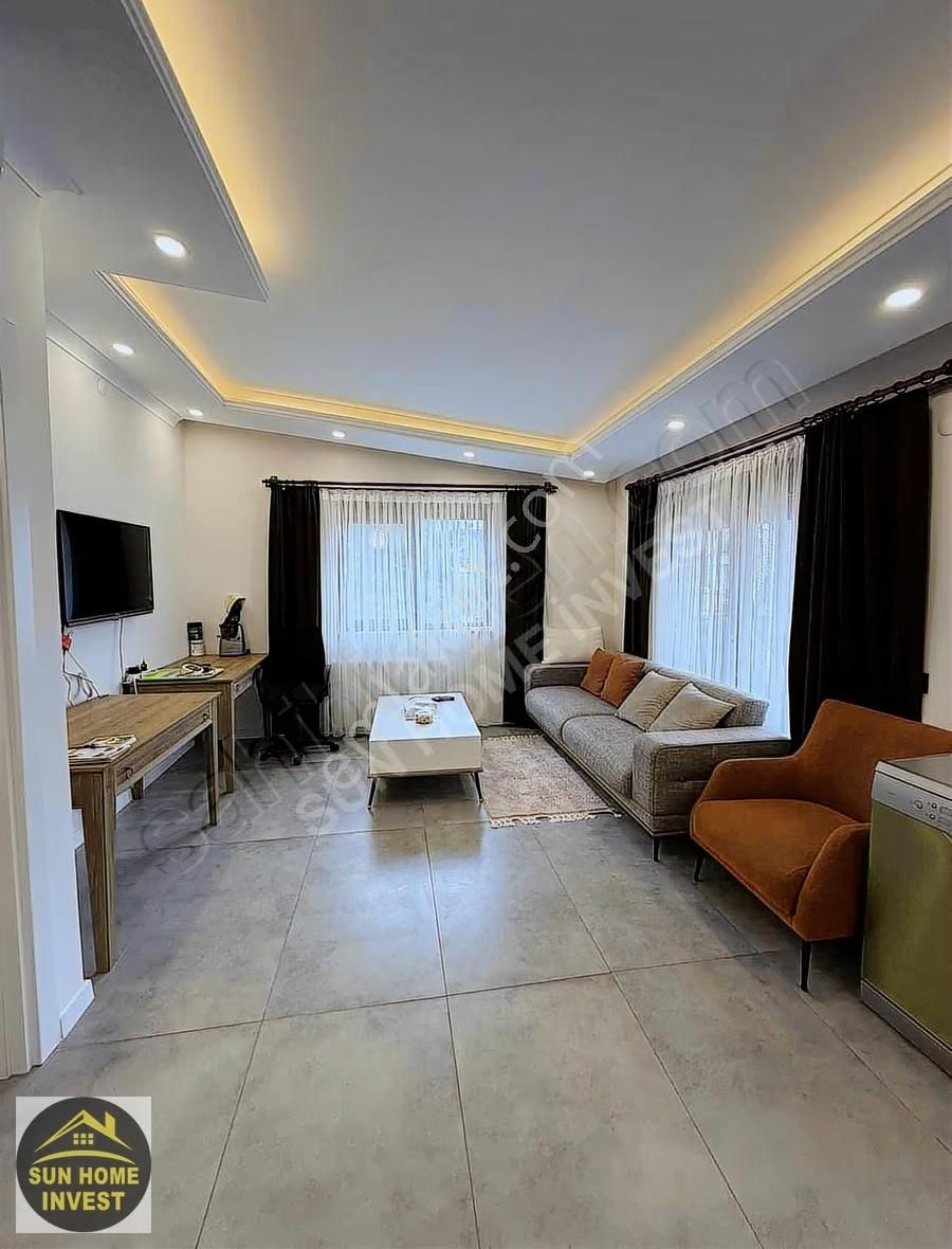 Denize 300m Eşyalı Doğal Gazlı Satılık 1+1 Daire - Görsel 10