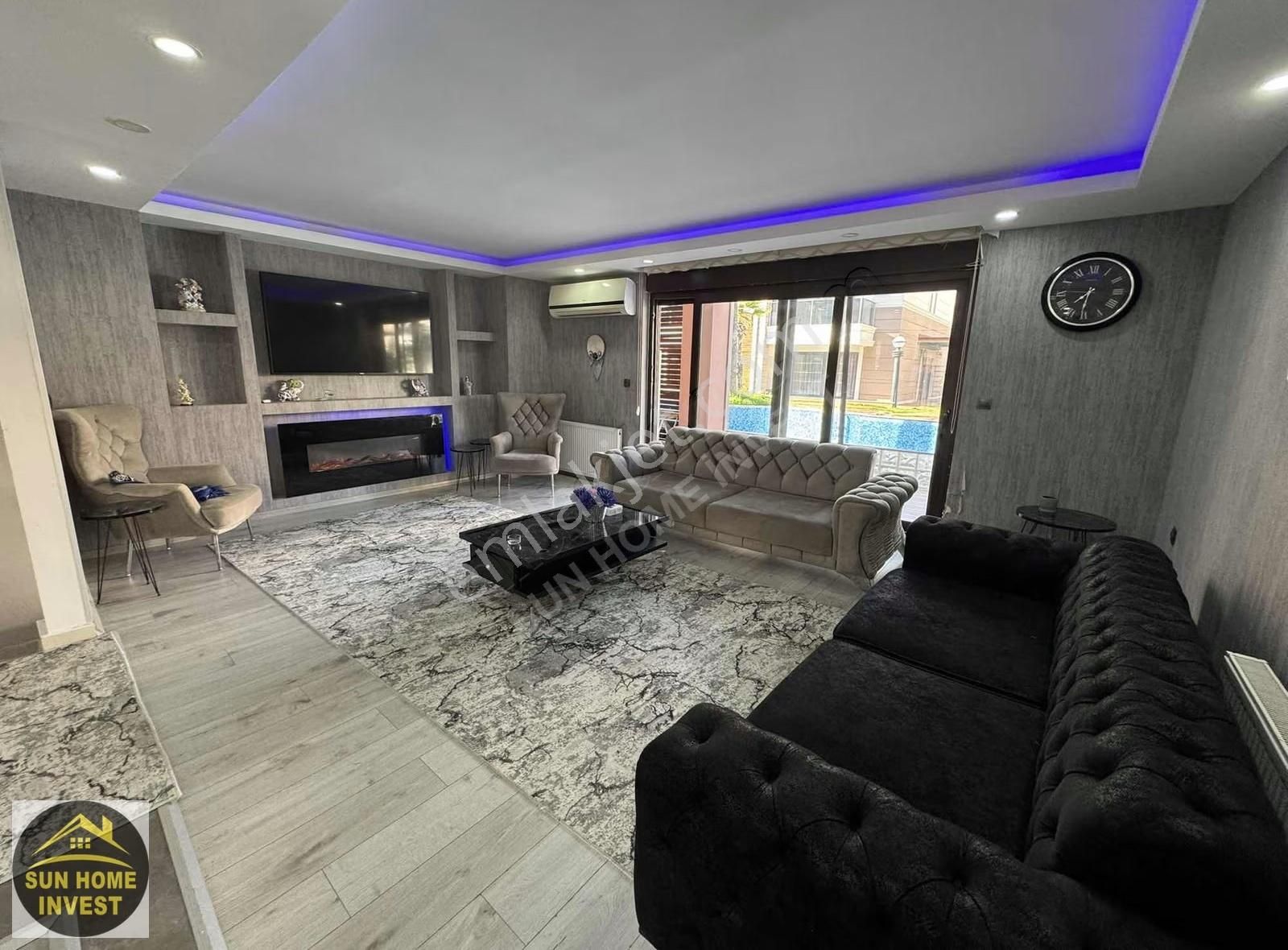 Site İçerisinde Havuzlu Satılık 5+1 Villa - Görsel 6