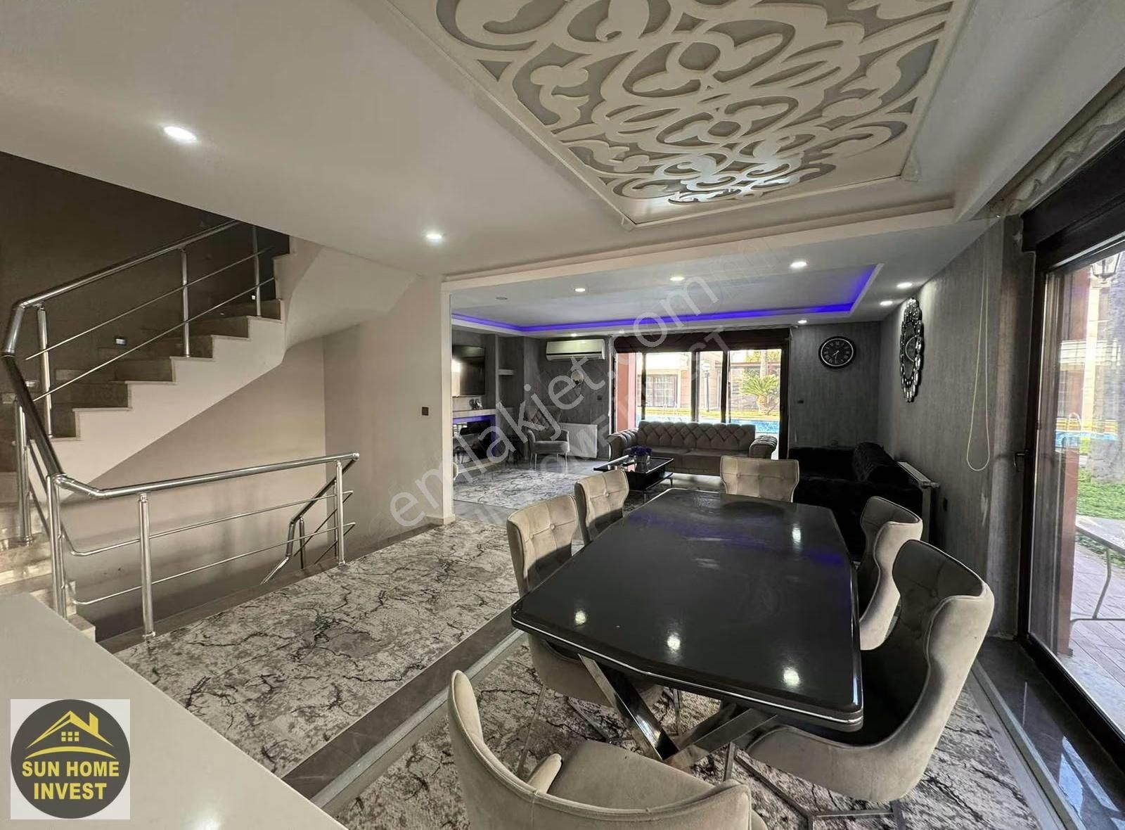 Site İçerisinde Havuzlu Satılık 5+1 Villa - Görsel 8