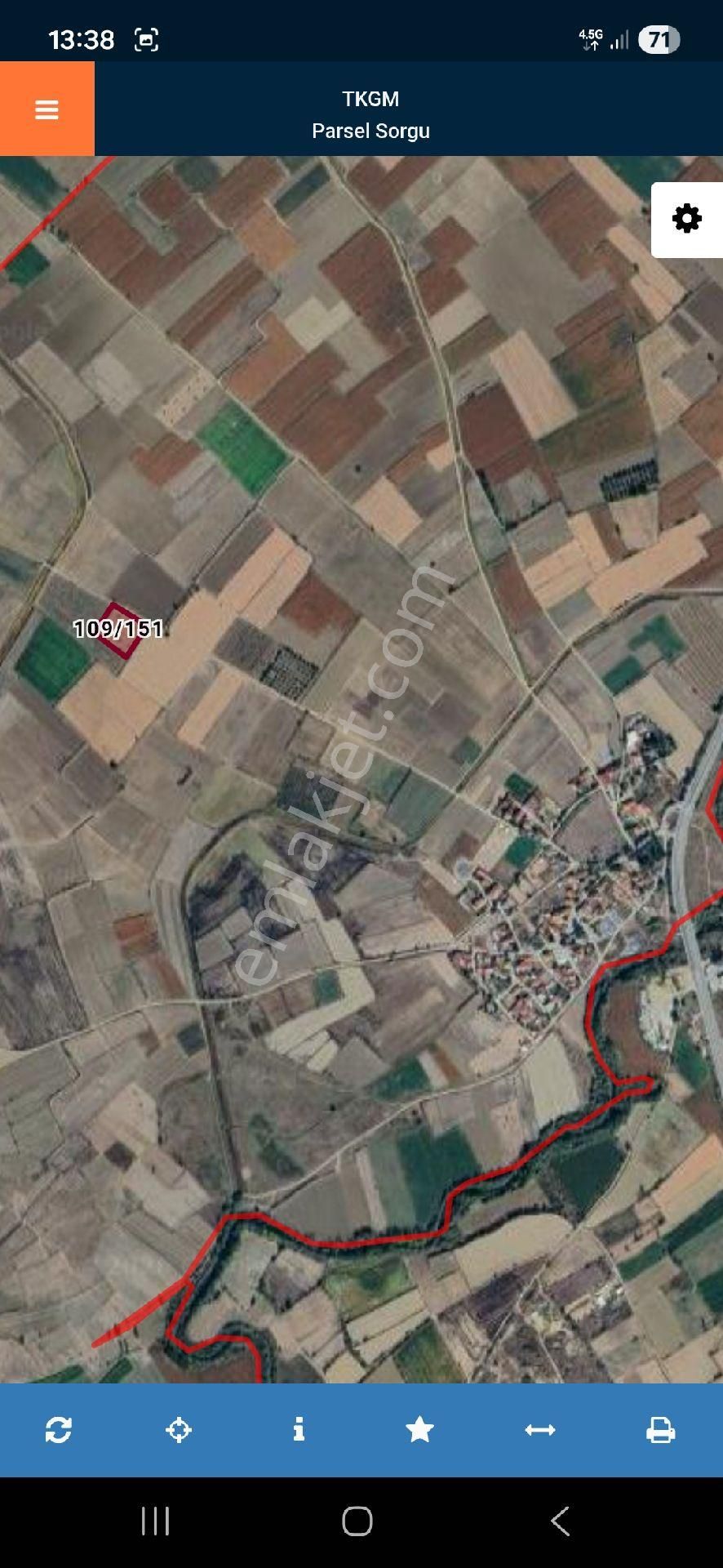 Çivril Kavakköy Mah. 5750 M2 Satıık Sulak Tarla - Görsel 3