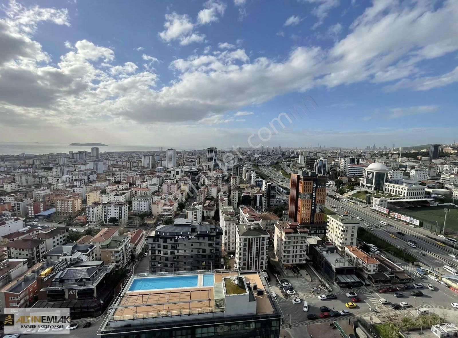 Ritim İstanbul Sitesinde Kiralık 3,5+1 Full Deniz Manzaralı - Görsel 22