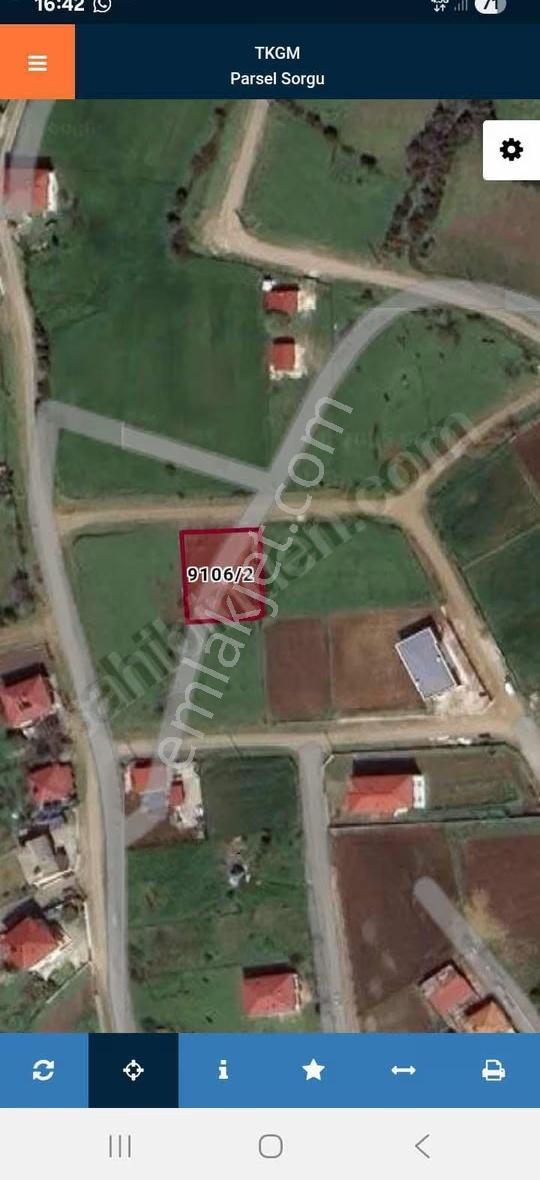 Atakum Çakırlar'da Villalar Bolgesinde 610m2 Satılık Arsa