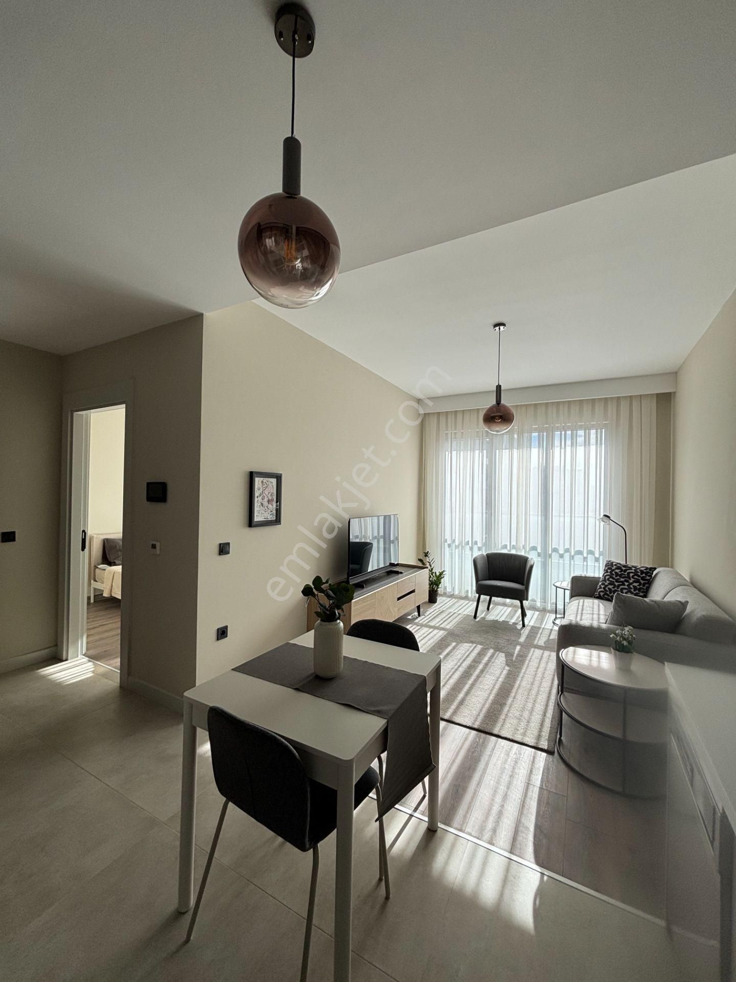 Bordo Yaşam'da Zarif, Özenle Döşenmiş 1+1 | Eşyalı | Kiralık - Görsel 7