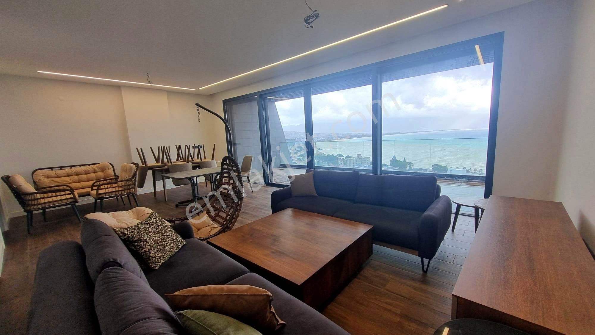 Vista Marin Sitesinde Panoramik Deniz Manzaralı Eşyalı 3+1 Daire - Görsel 5