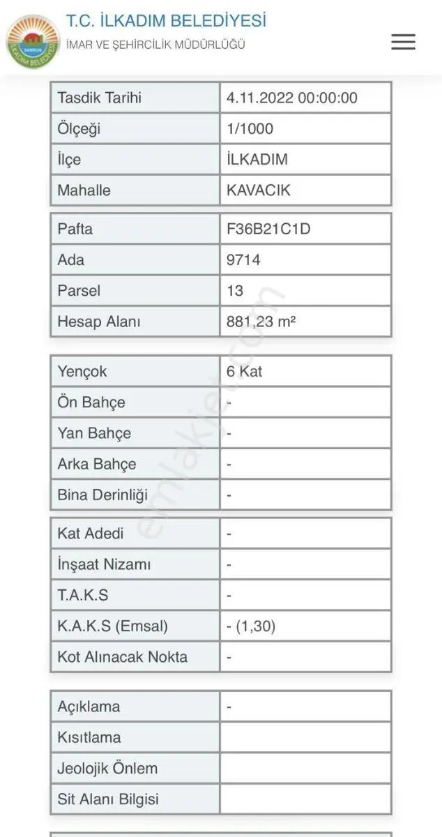 Truva/nazım Demirci'den Satılık 881m2 Arsa Ve 4 Katlı Bina - Görsel 7