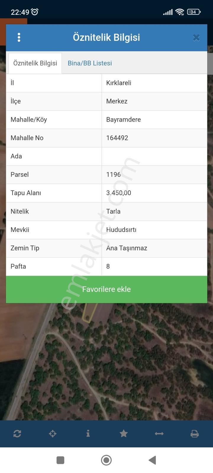 Newcıty Emlaktan Bayramderede Satılık 3.450 M2 Tarla - Görsel 6